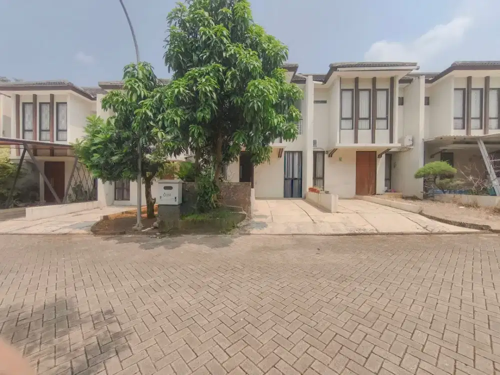 Rumah 2 Lt Asri 10 Mnt ke Mall Paradise Walk Serpong Bisa KPR J-40328