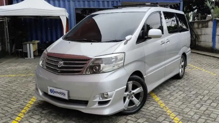 TERMURAH  Alphard  2.4 Premium Sound Bensin-AT 2007 Abu 06E  B