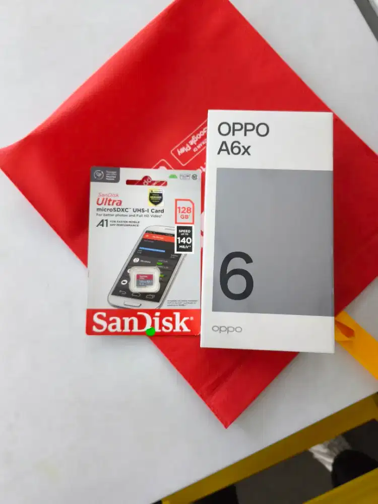 Ekslusif Erafone Oppo A6x 8/128 Free Sandisk 128GB