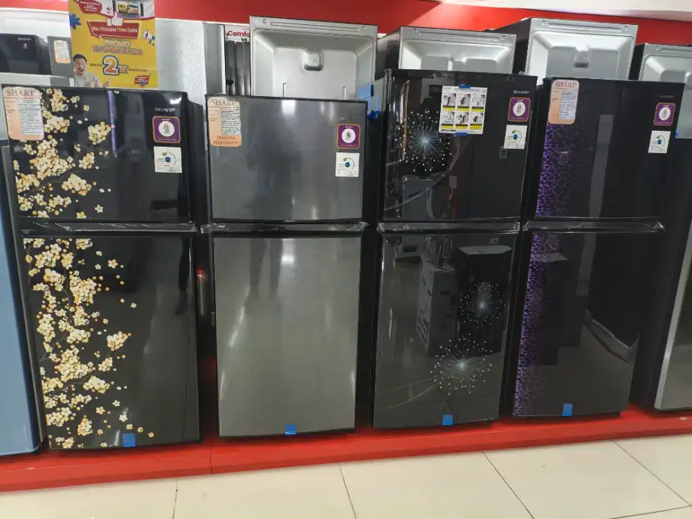 Kredit kulkas Sharp 2 pintu tanpa dp
