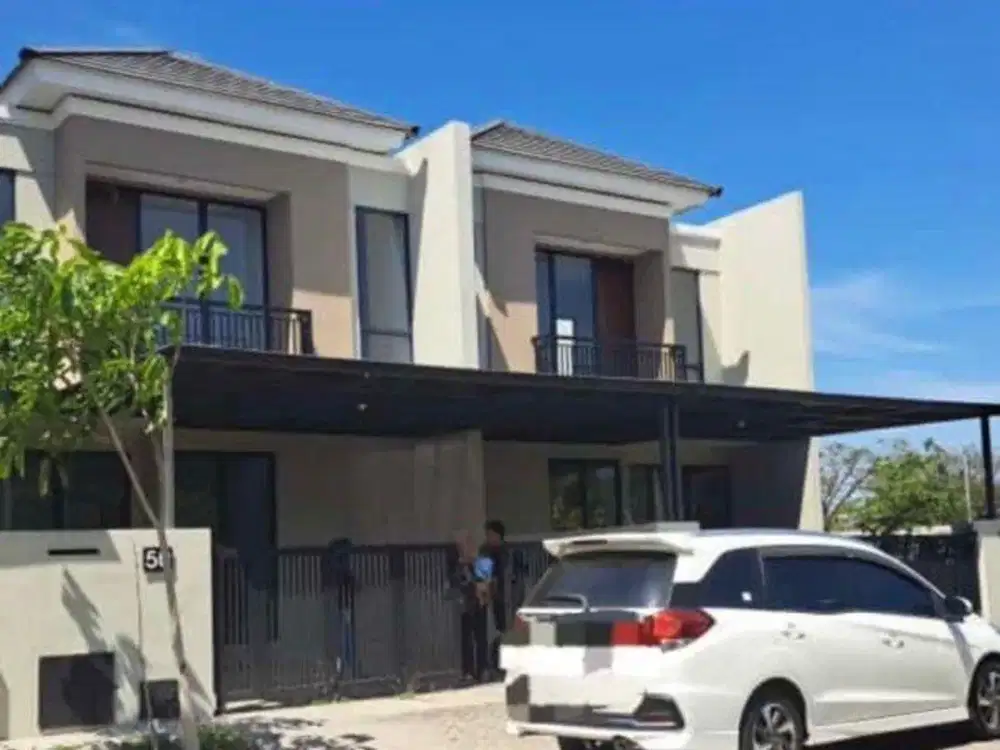 PONDOK TJANDRA RUBY, Hadap Barat, Row jalan 4 mobil  Carport 2 mobil