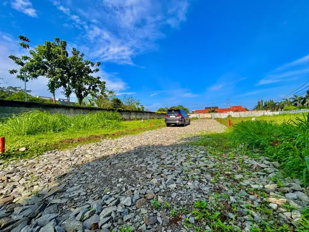 Dekat Pintu Tol Pamulang, Tanah Kavling SHM Tangsel. Bisa Cicil 12x