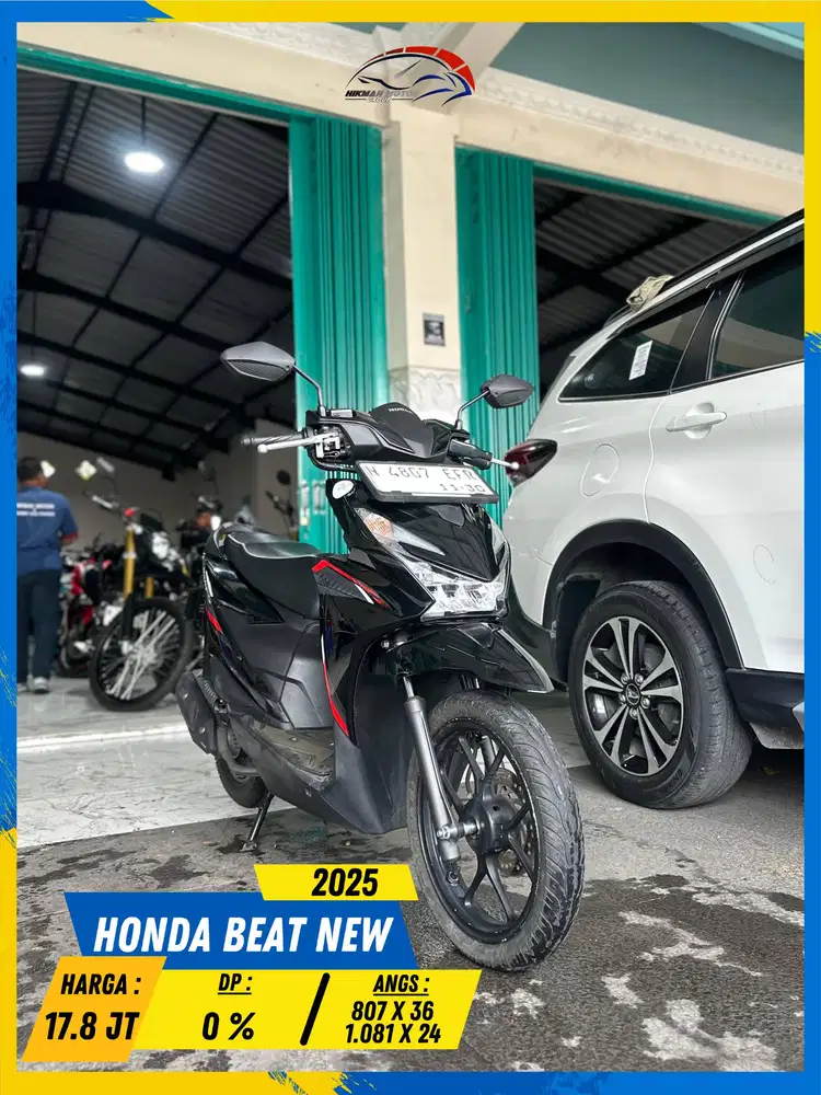 HONDA BEAT NEW 2025 LIKE NEW MASZEHH HIKMAH MOTOR KEPUH