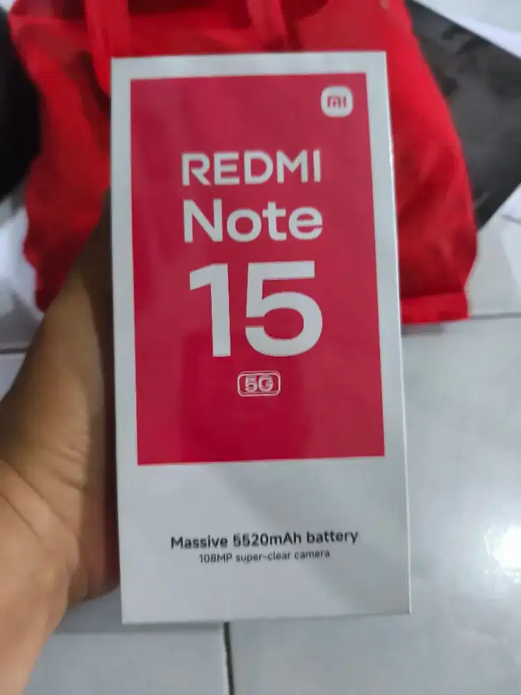 Edisi salah beli Xiaomi redmi note 15 5G ram 8/256gb spek gahar