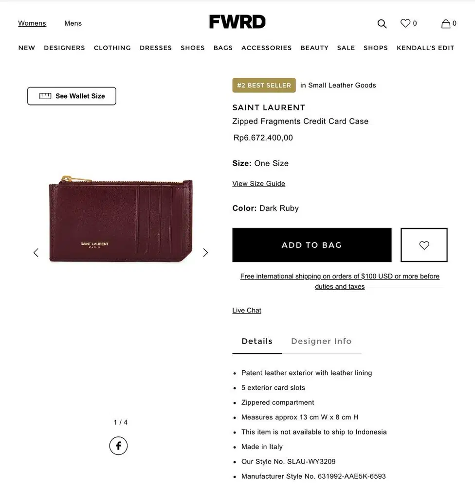 Luxury Dompet Wanita