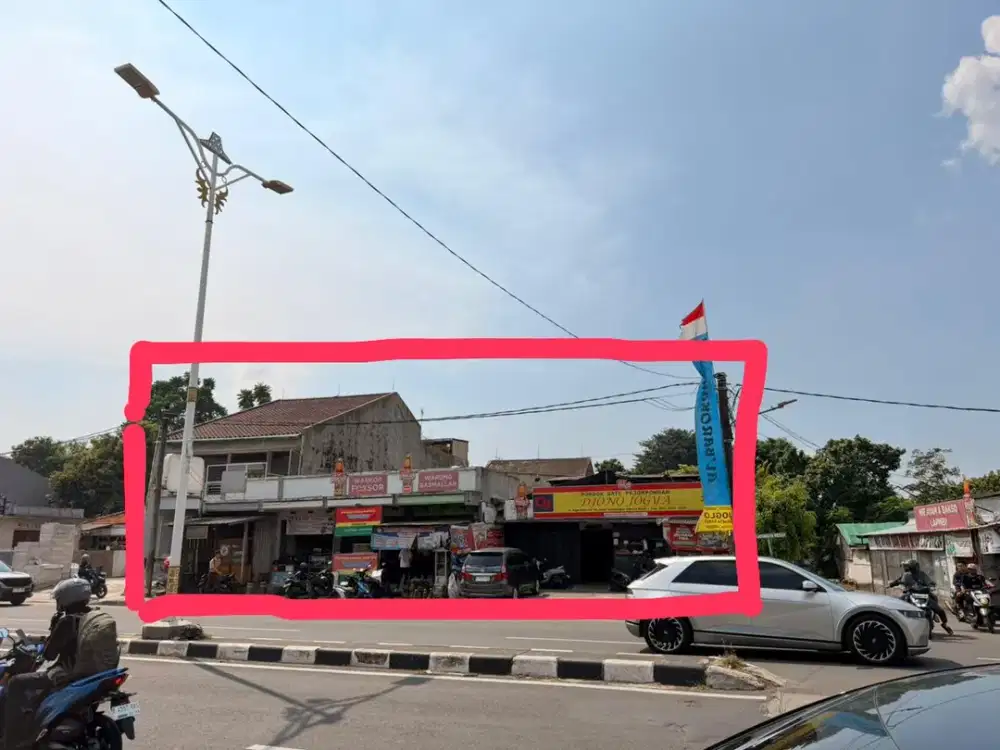 (AM) Dijual tanah pinggir jalan utama untuk komersil 592m, super bagus di jalan Joglo raya!!!