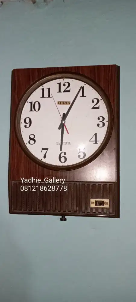 JAM DINDING VINTAGE CITIZEN