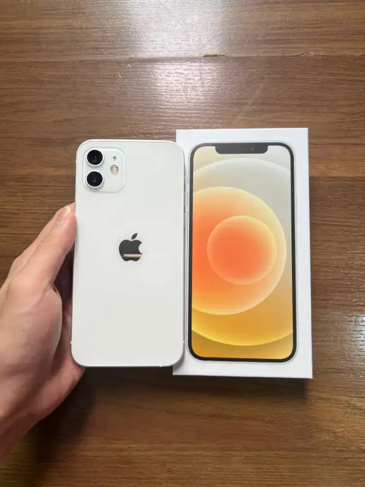 iPhone 12 64GB White Mulus Siap Pakai Nego Cepat Deal