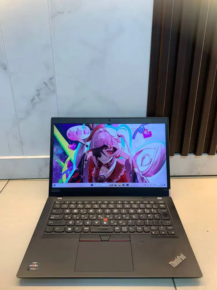 Lenovo ThinkPad X395 Ryzen 5 3500U RAM8GB SSD 256GB Tipis Ringan Mulus