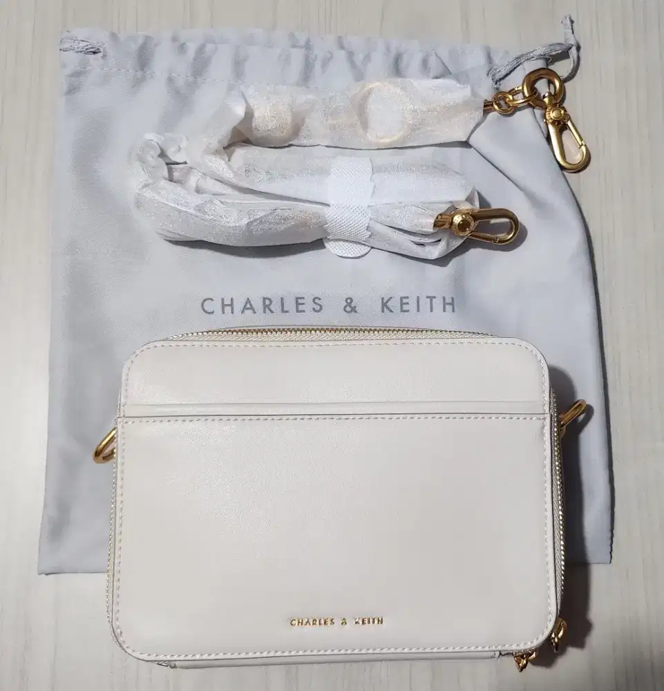 Bag Charles & Keith Selempang Slingbag Crossbody (100% Original)