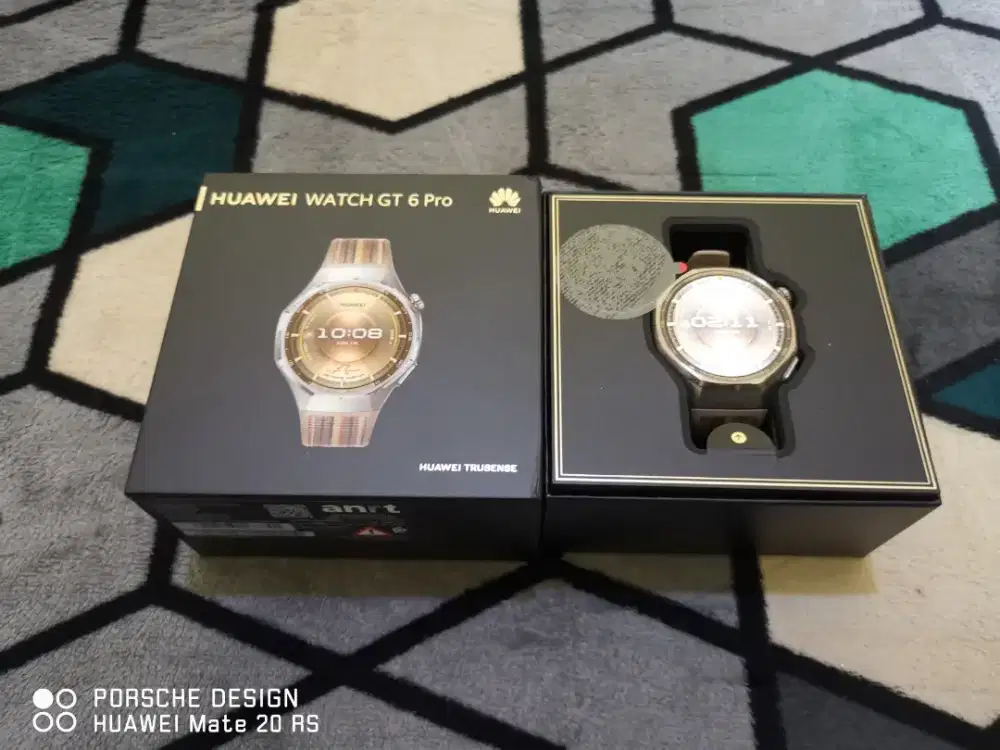 Huawei watch gt 6 pro brown garansi resmi Indonesia