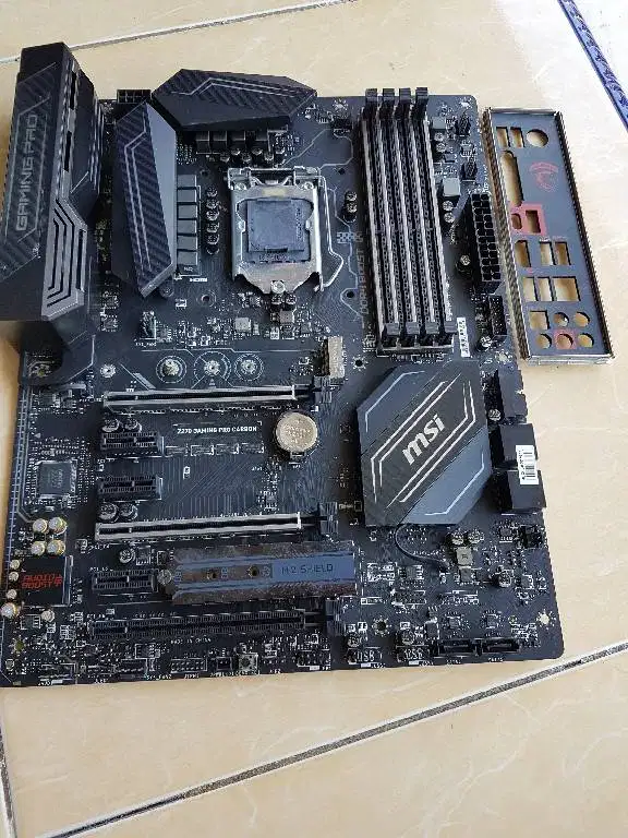 Motherboard MSI Z270 Gaming Pro Carbon LGA 1151 intel gen 6 dan 7