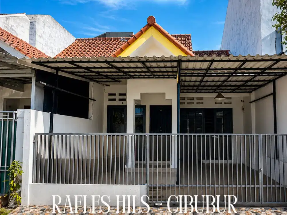 dijual rumah di rafles hils Cibubur