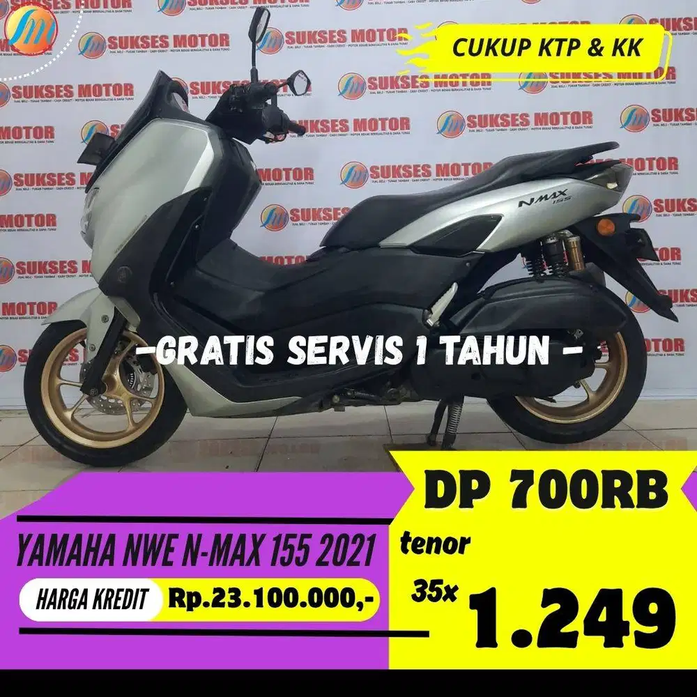 PROMO DP HANYA 700RIBU KREDIT YAMAHA NEW N-MAX 155 2021 BERGARANSI