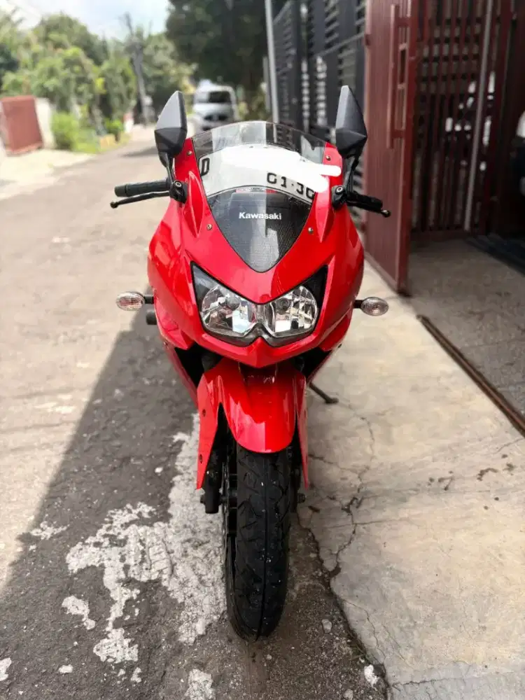Ninja 250 karbu. 2009 KM rendah, mulus
