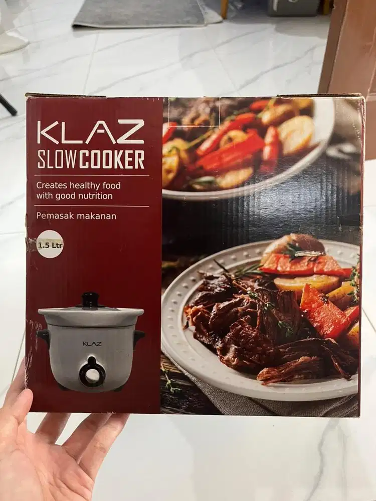 Slow Cooker KLAZ / ACE Hardware / AZKO 1.5L NEW cocok untuk MPASI