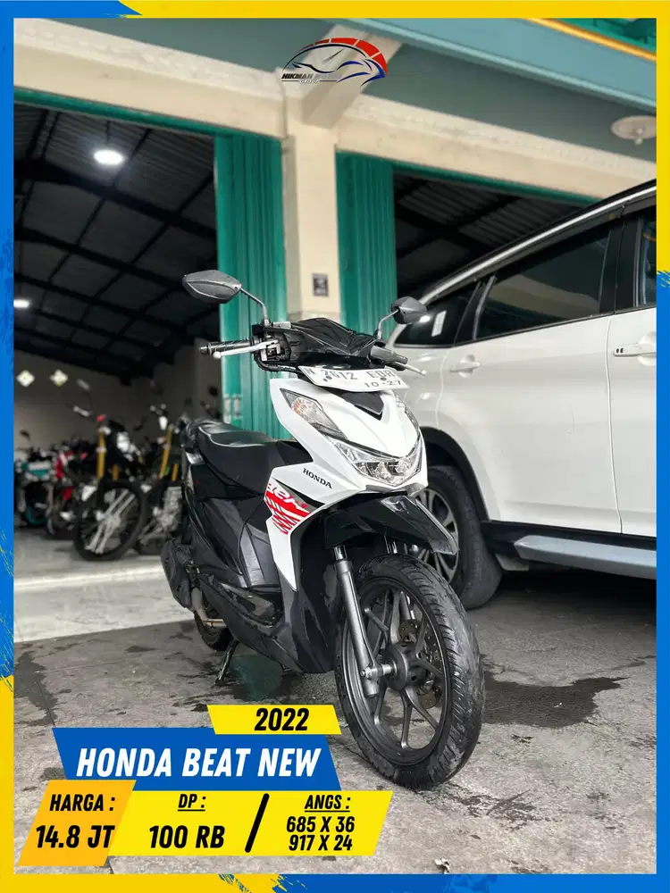HONDA BEAT NEW 2022 TERMURAH SE MALANG HIKMAH MOTOR KEPUH