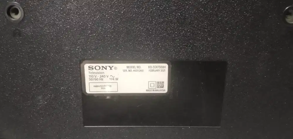 Sony 55in 4k sdh digital dan android