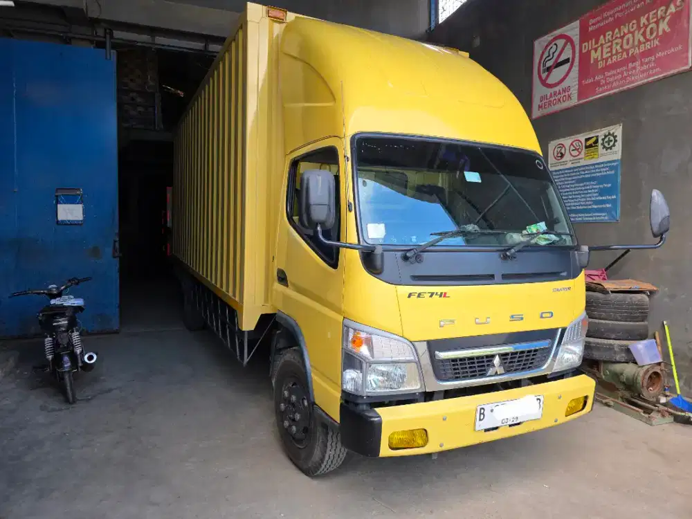 Km 36rb Asli Mitsubishi Canter FE74 Long 2023