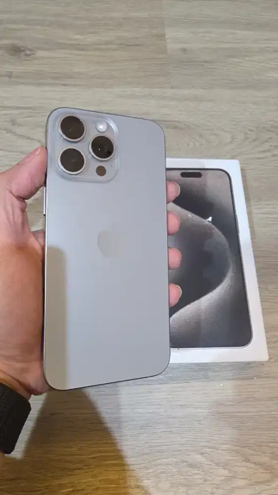 iPhone 15 Pro max 256gb iBox Fullset Mulus