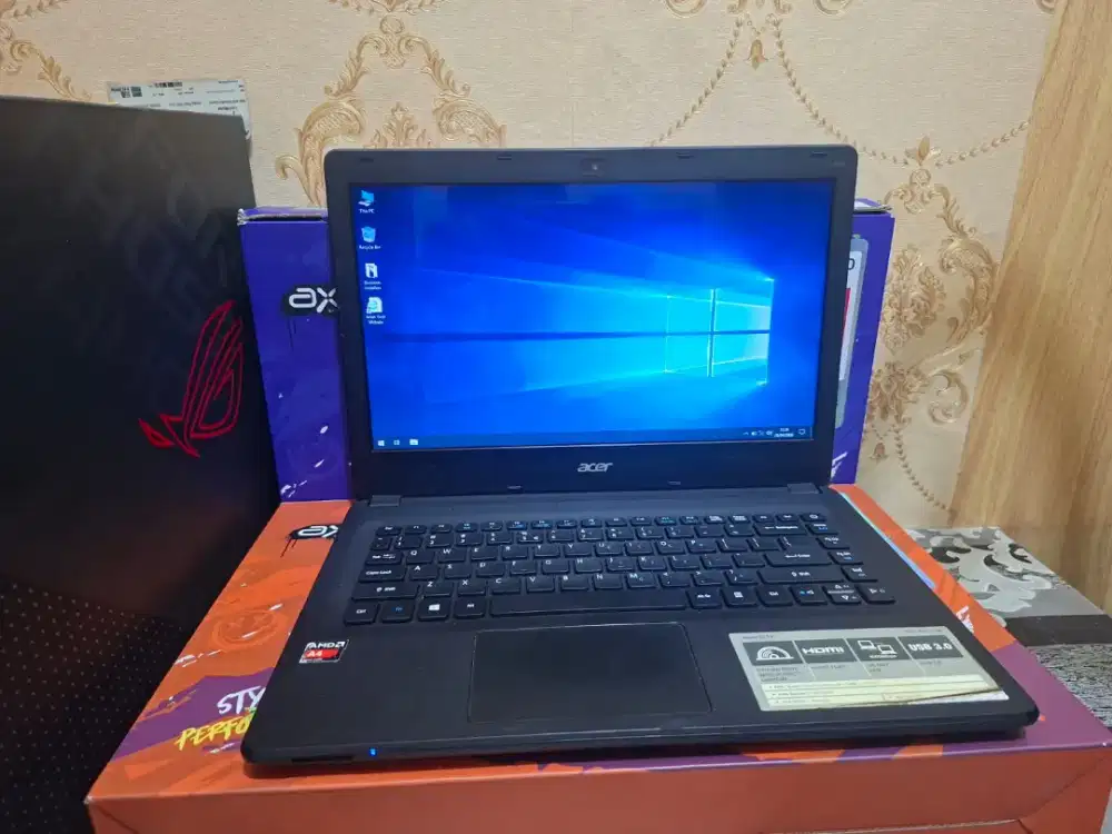 Laptop Acer Aspire ES1-420 -AMD A4 Radeon - 4GB -HDD 500GB -MS OFFICE