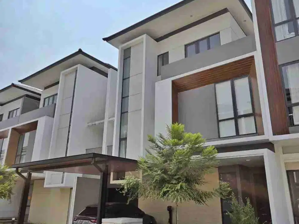 Rumah Mewah 3 Lantai Siap Huni di Cluster Asya Jakarta Timur