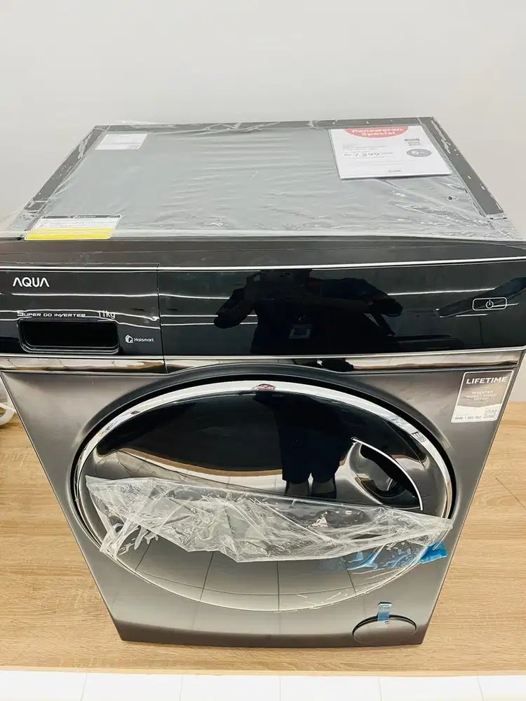 Mesin Cuci Aqua Front Load 11kg