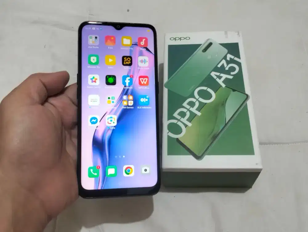 BUTUH UANG OPPO A31 RAM 8GB /256GB 4G LTE Duos 6,5in Fingerprint Mulus