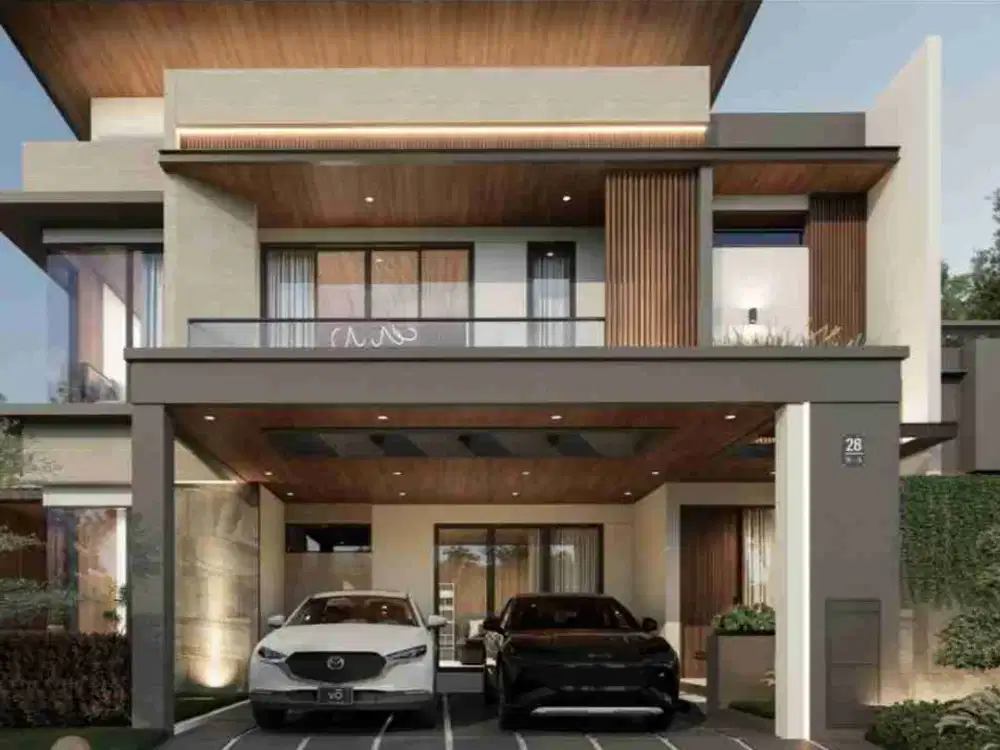 Brand New House Delatinos BSD 2 Lantai Posisi Hook