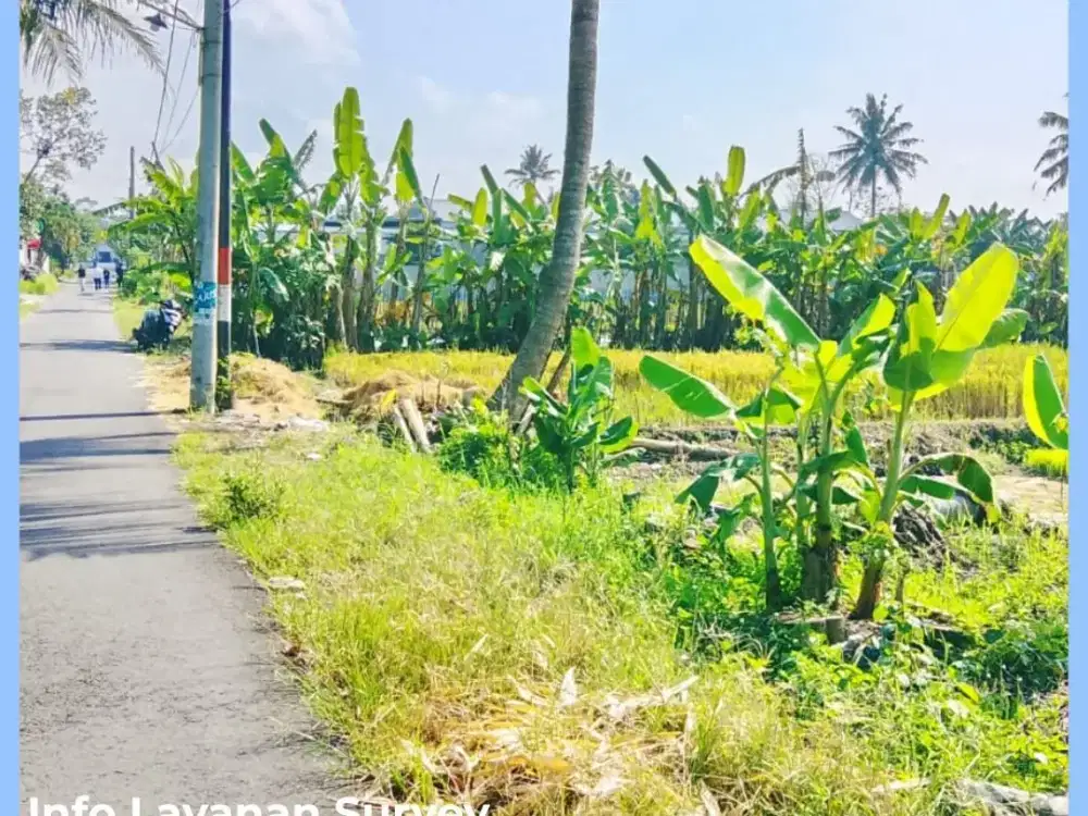 Tanah Jogja 300 Meter Dari Pasar Gentan Kaliurang Km9