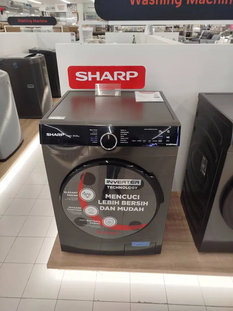 Mesin cuci sharp front load