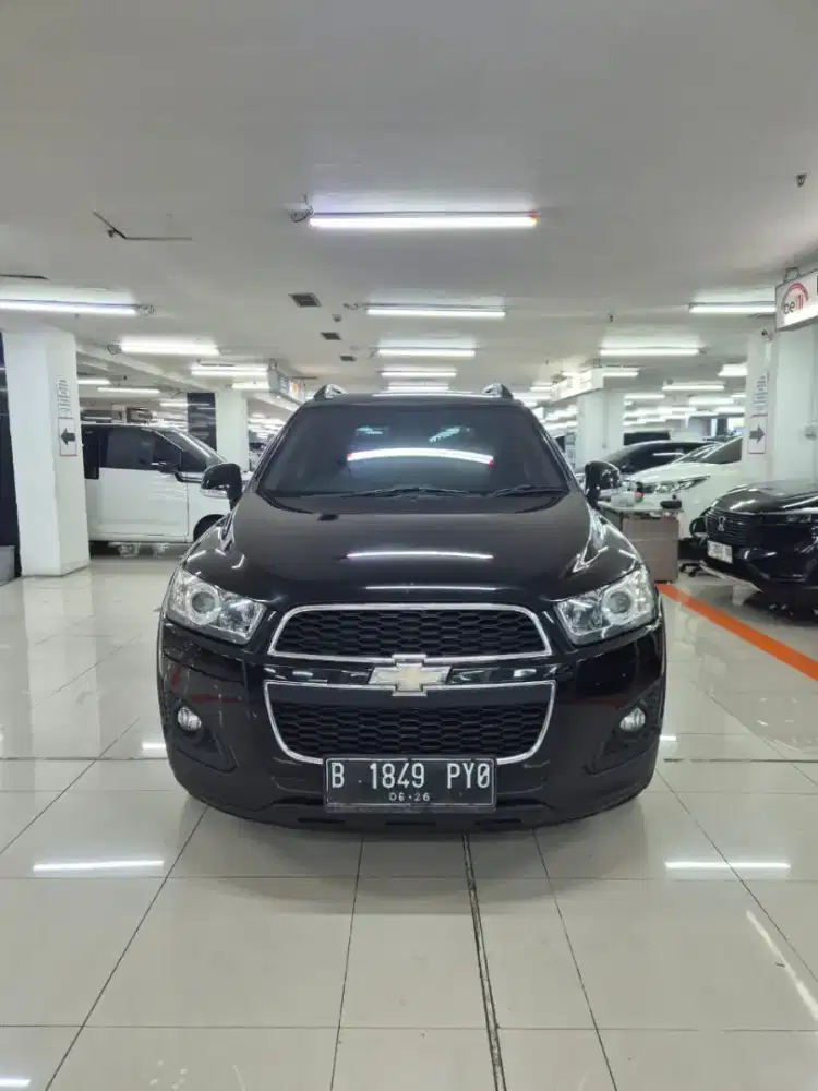 Chevrolet captiva diesel 2015 hitam km 70rban pribadi sdh facelfift