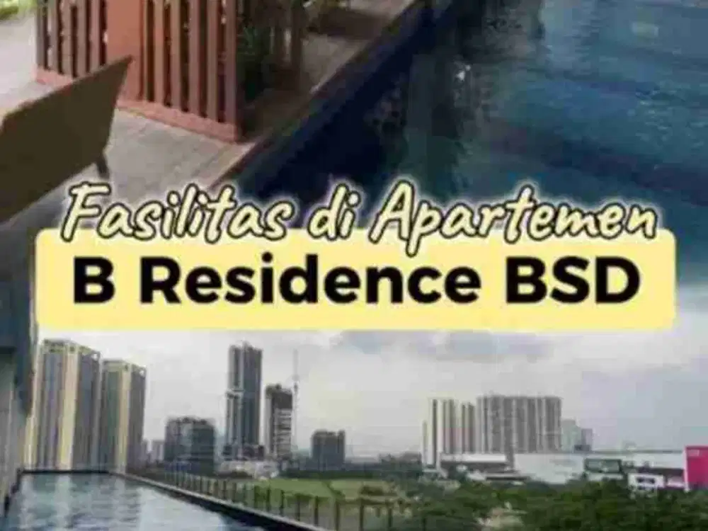 Disewakan Apartemen BResidence dekat Kampus Prasmul BSD