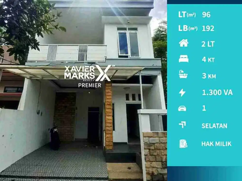 DIJUAL RUMAH BARU 2 LANTAI SIAP HUNI DI SUKUN - KOTA MALANG