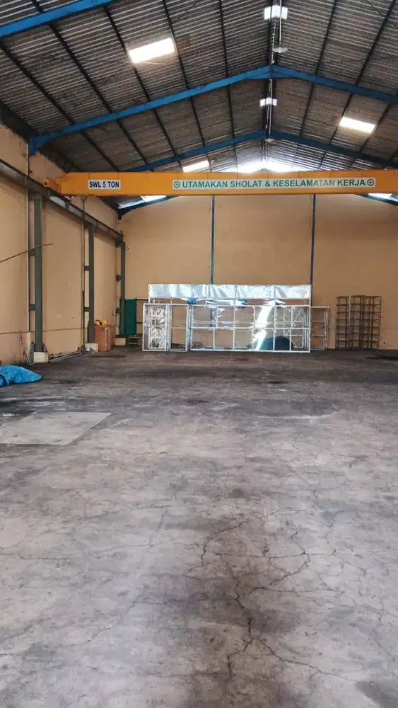 Jual MURAH 3,7M an NEGO Gudang Sudah Renov, BU...GRATIS GANTRY = 600JT