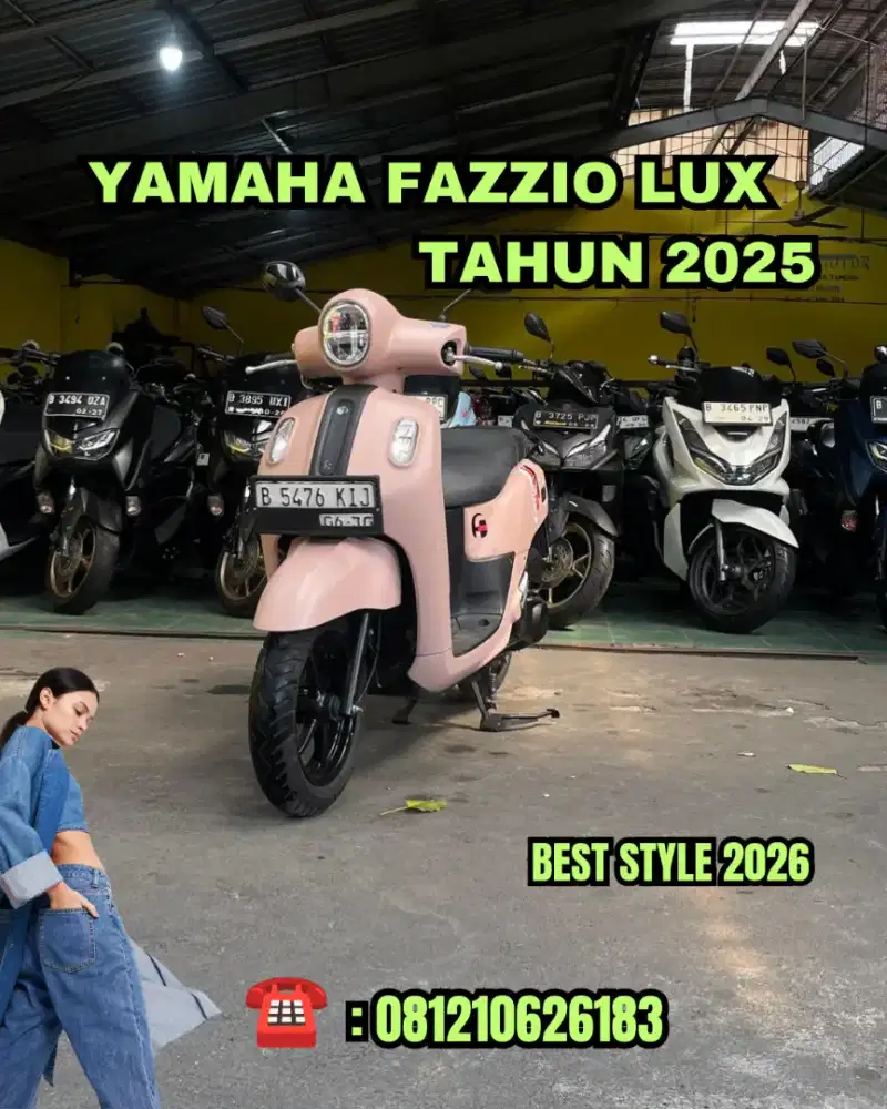 YAMQHA FAZZIO LUX 2024