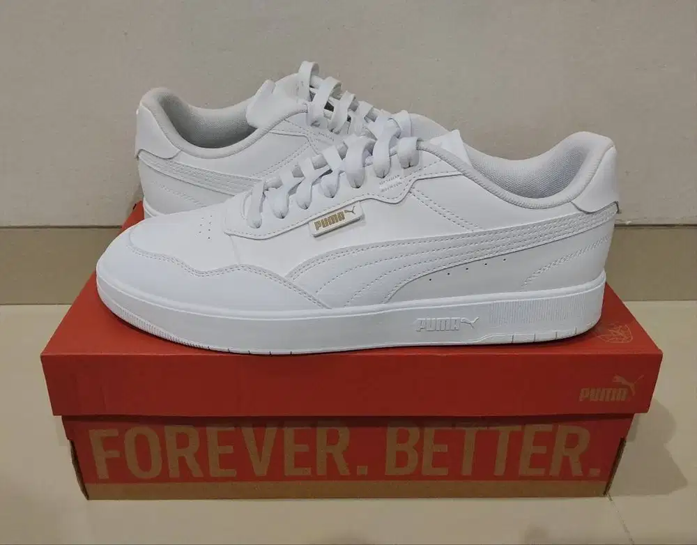 Sepatu Casual Pria Putih Puma Original