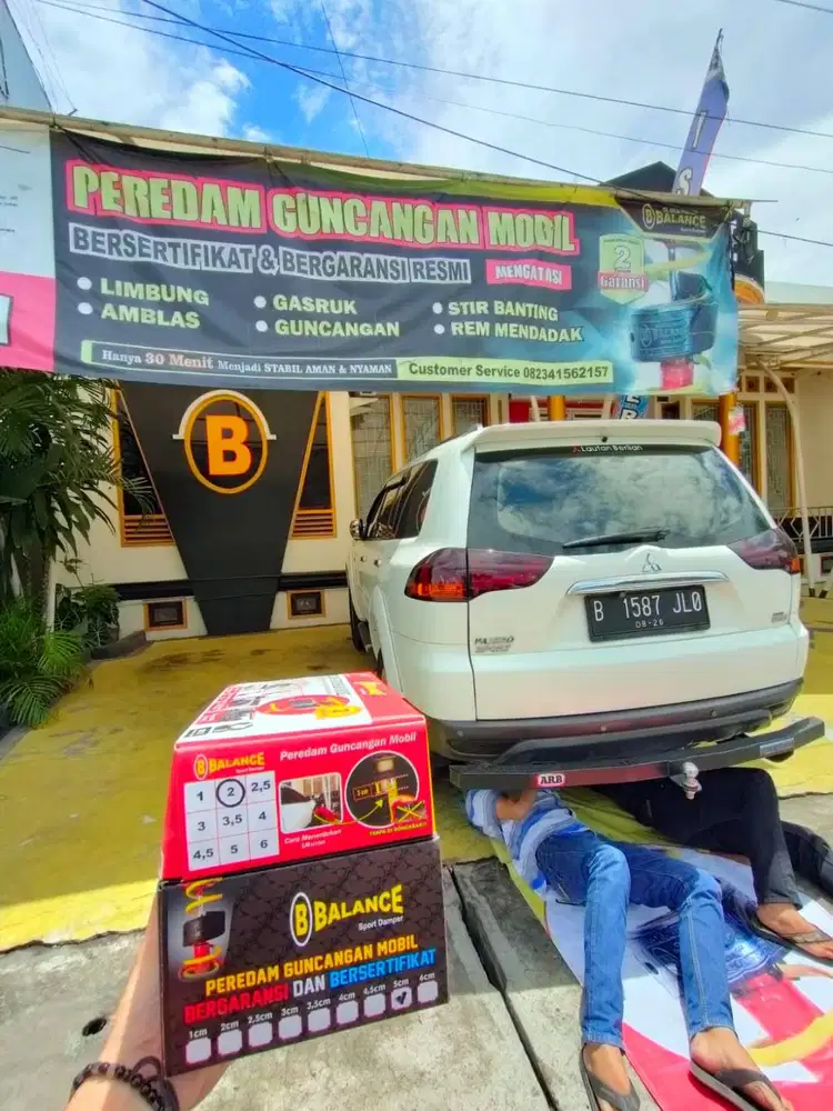 TRABAS Jalan Jelek Mobil Tetep STABIL Minim GRUDUK dg BALANCE DAMPER