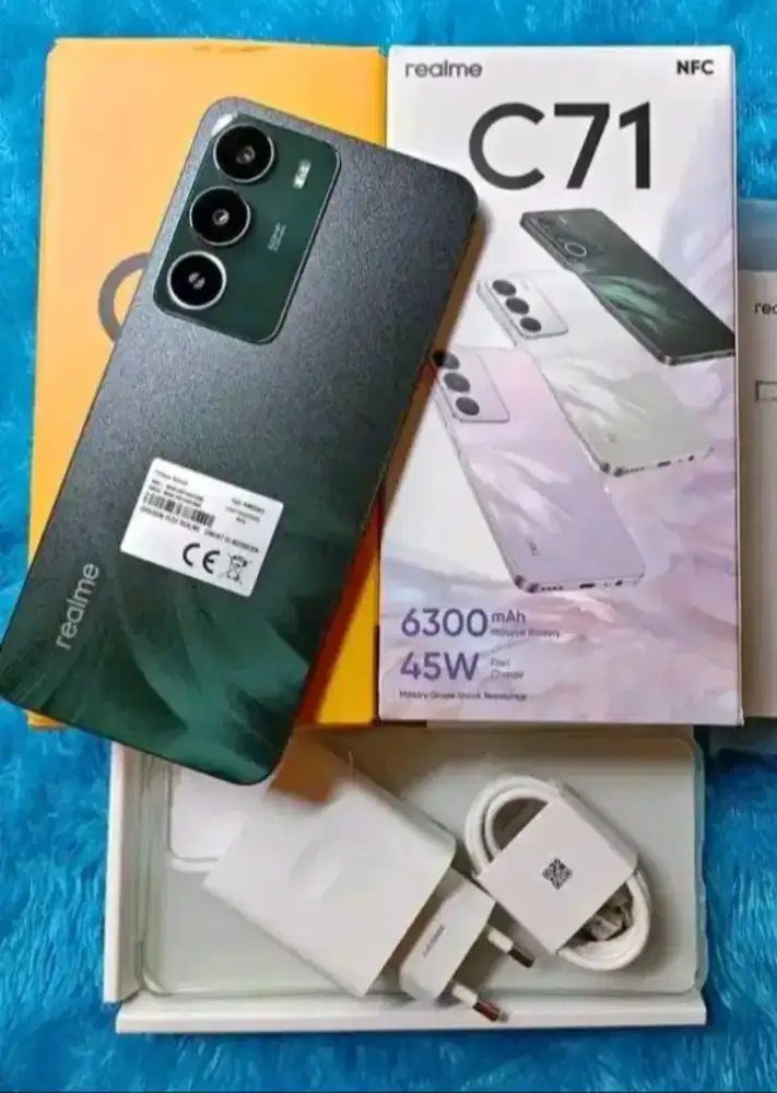 Realme c17 ram 4+4/128