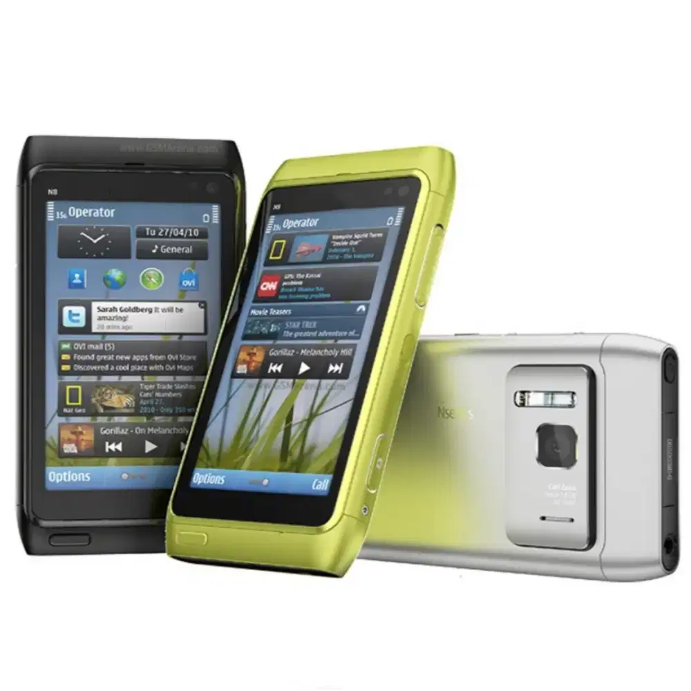 Nokia N8 N8-00 Original Fullset Hp Jadul Klasik Legendaris.