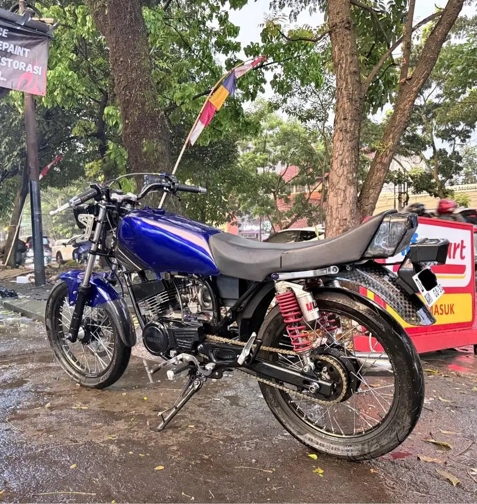 YAMAHA RX KING 2002 PLAT D ISI RXKING BANDUNG STYLE