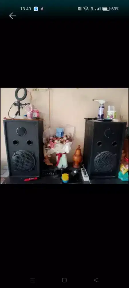 Speaker full bass 2 pcs