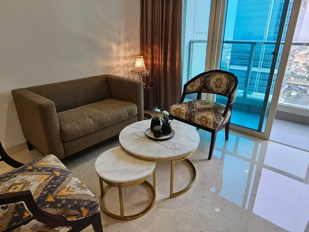 Dijual Murah Full Furnish Private Lift Apartemen Kensington Royal Suites Kelapa gading Belmont Lantai 11