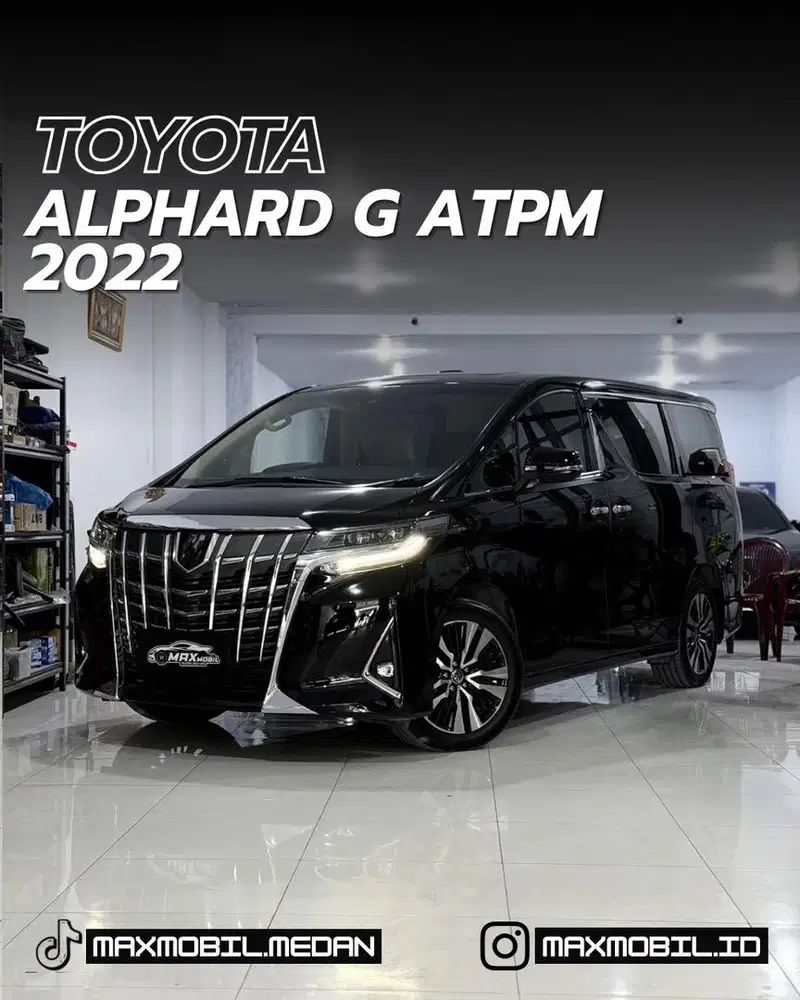 [ODO 50RB‼️] TOYOTA ALPHARD 2.4 G ATPM AT 2022 pemakaian 2023