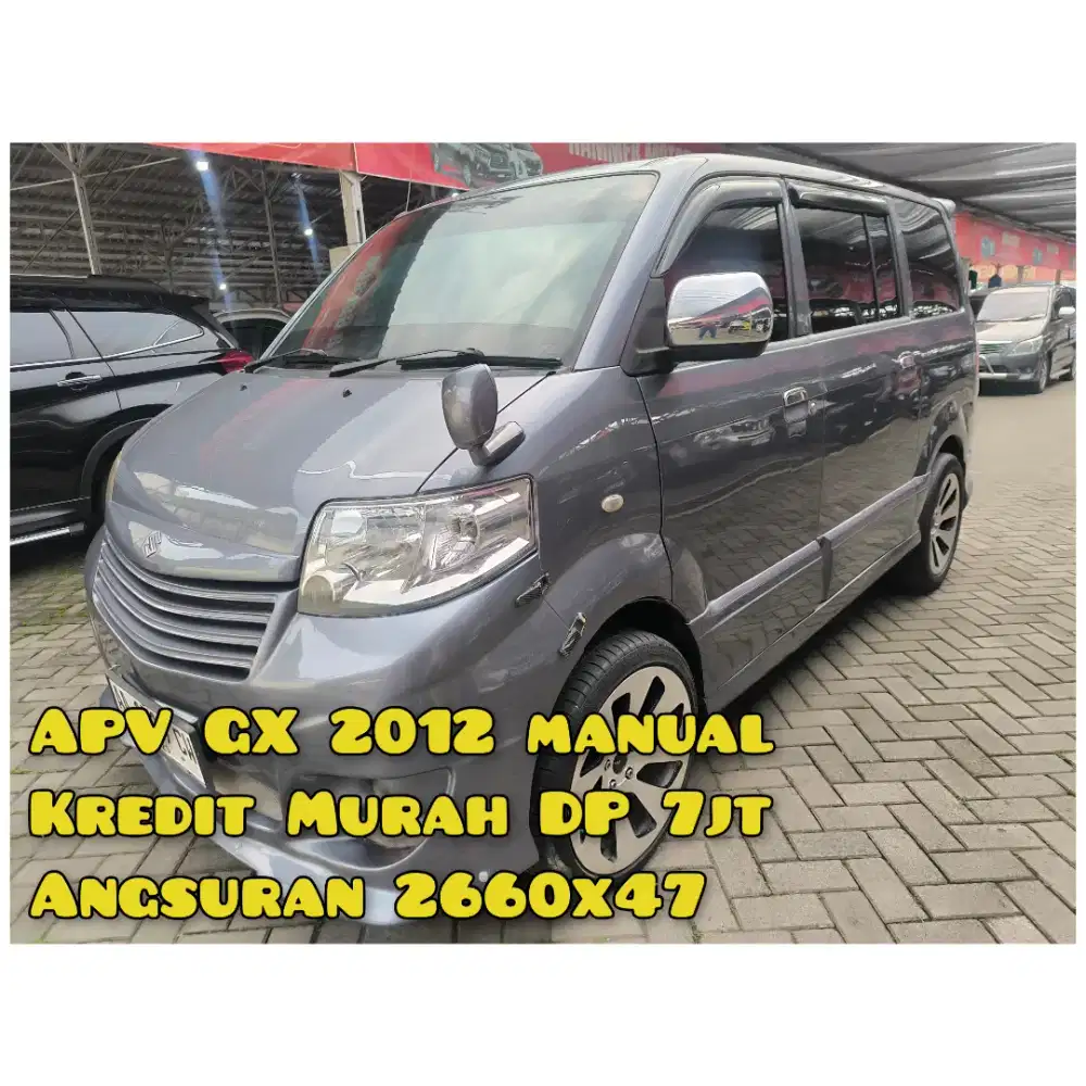 APV SGX luxury 2012 manual abu abu metalik