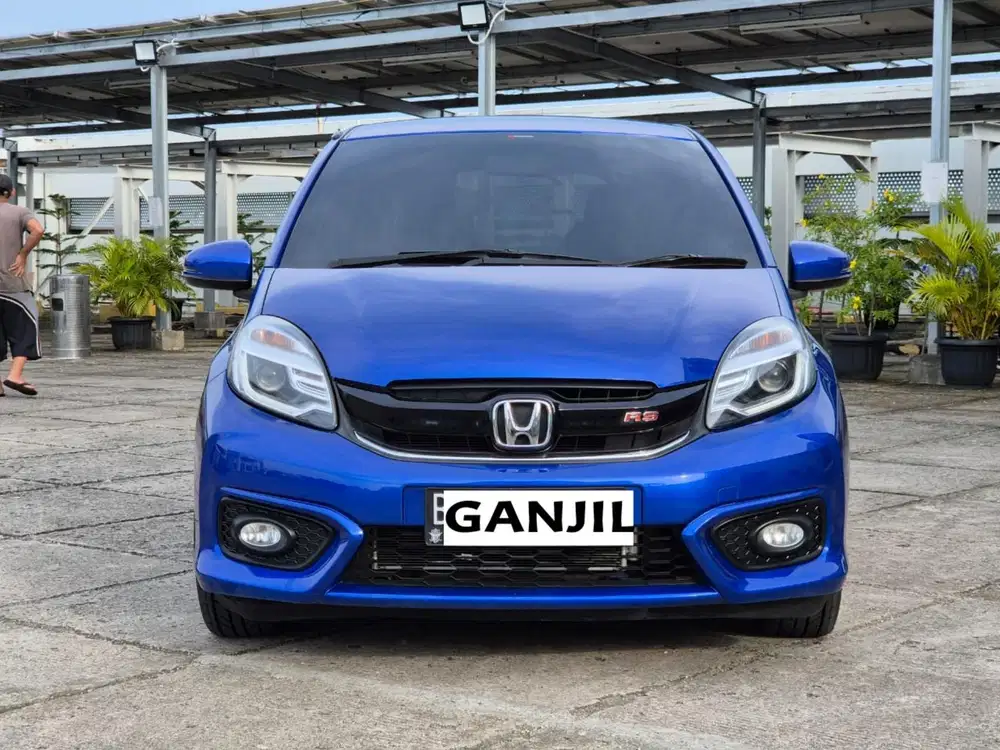 (DP 15jt) Low Km Honda Brio RS 1.2 AT 2017 Tgn1 Good Condition Joss