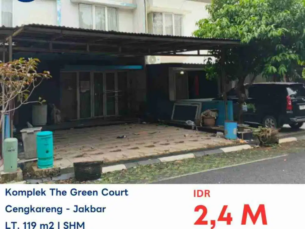LELANG RUMAH DI PERUMAHAN GREENCOURT CENGKARENG TIMUR JAKARTA BARAT