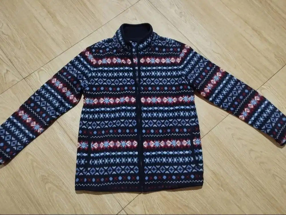 Jacket sweeter Uniqlo Anak Laki-laki 8 - 12yr