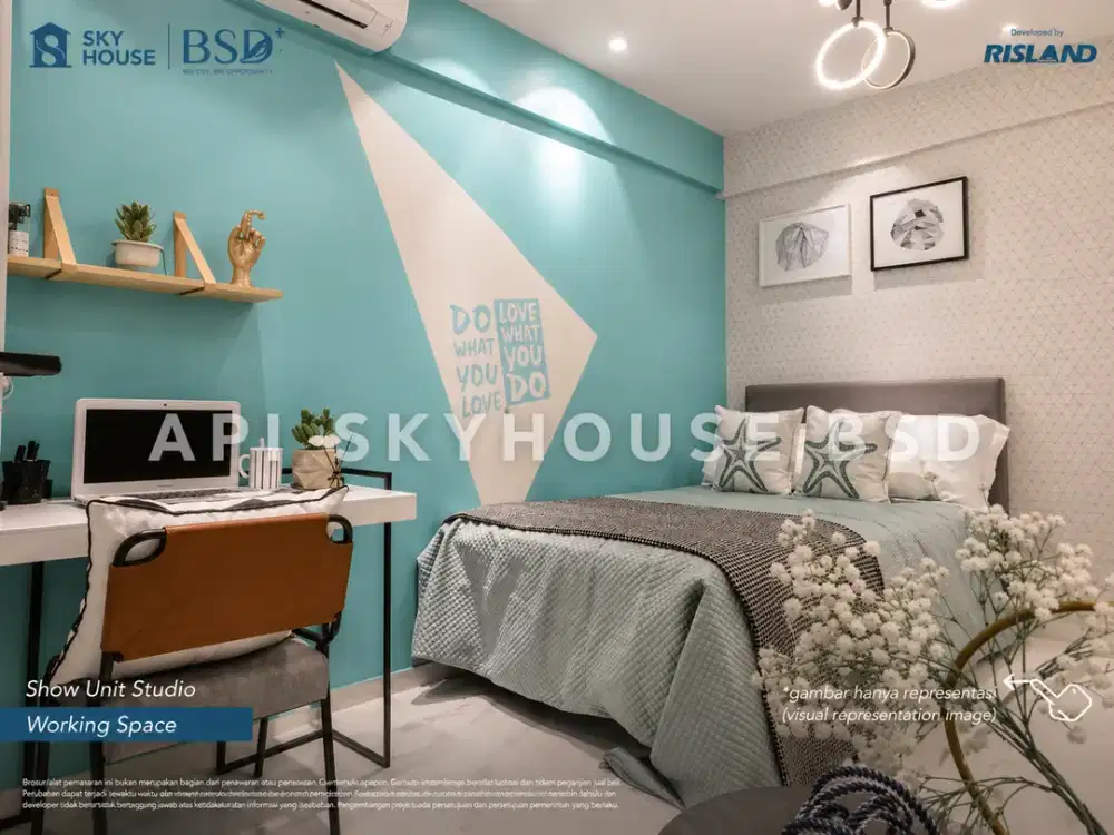 Apartemen Siap huni di BSD CITY Strategis Samping AEON MALL BSD