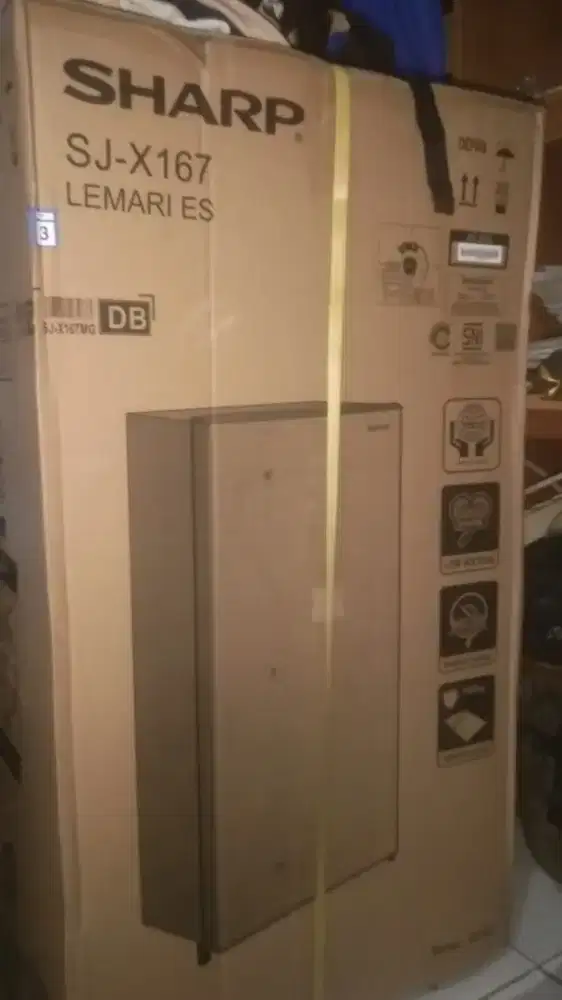 Murah kulkas 1 pintu baru